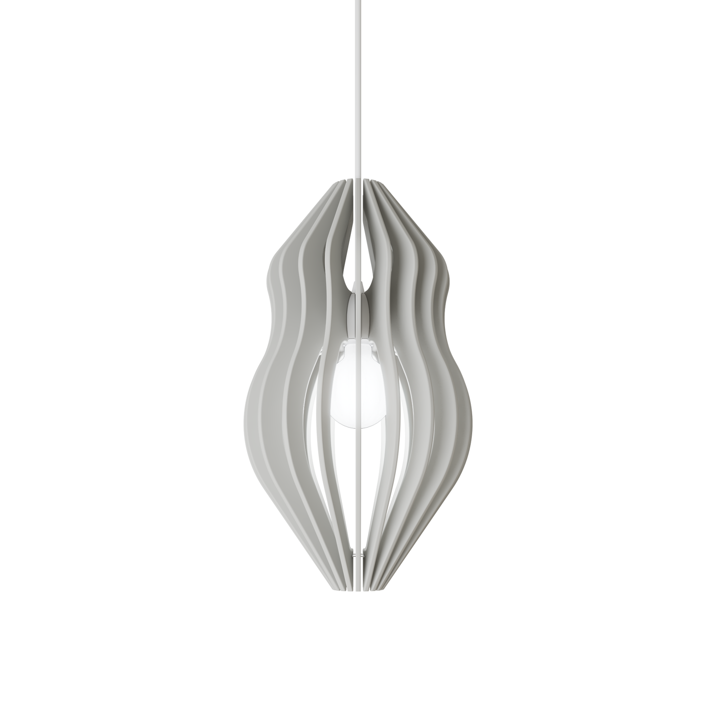 Ceiling Light - Vertical Slats - 001  Lucia