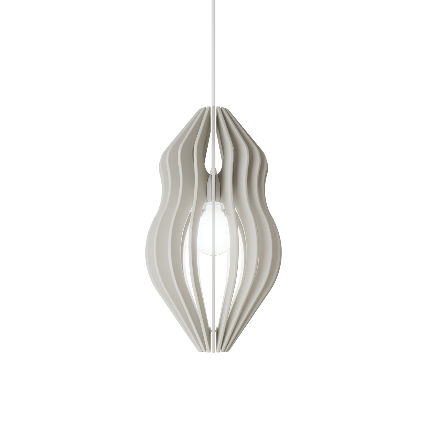 Ceiling Light - Vertical Slats - 001  Lucia