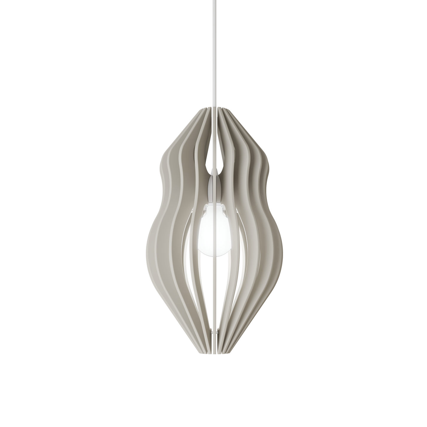 Ceiling Light - Vertical Slats - 001  Lucia