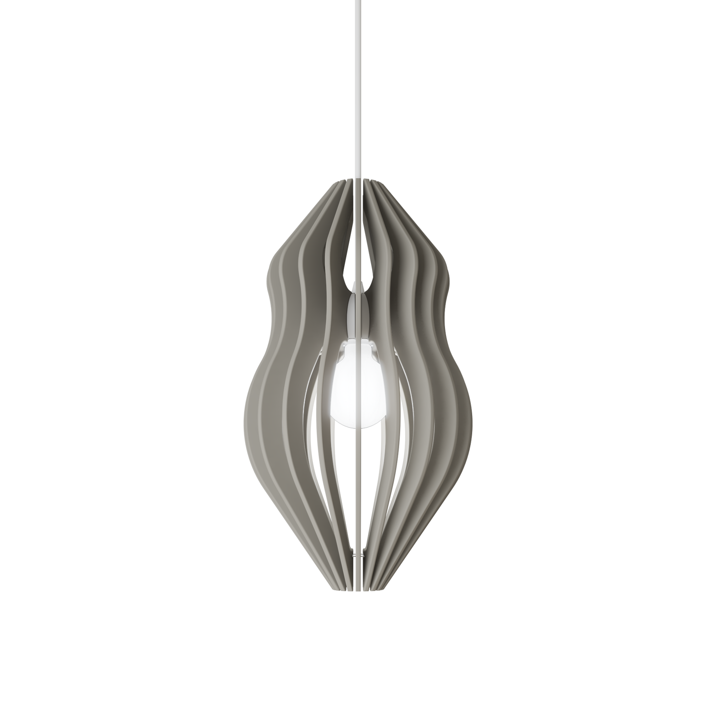 Ceiling Light - Vertical Slats - 001  Lucia