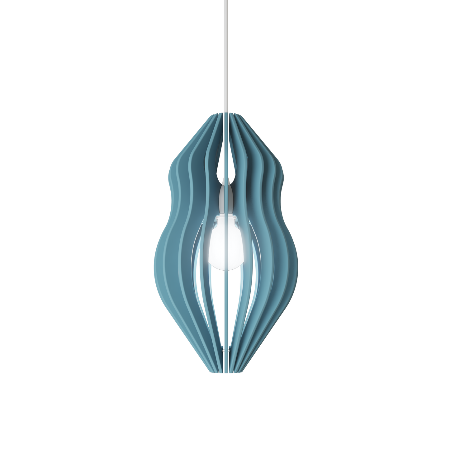 Ceiling Light - Vertical Slats - 001  Lucia