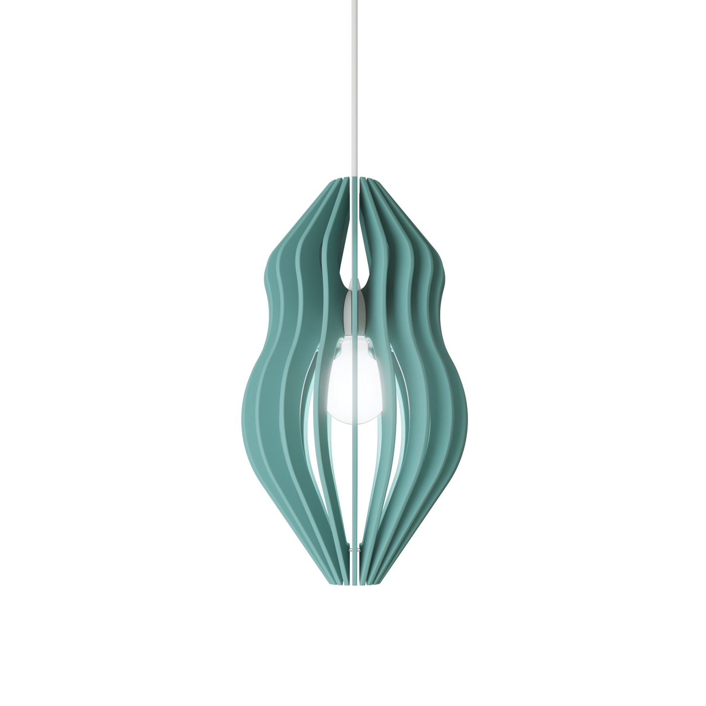 Ceiling Light - Vertical Slats - 001  Lucia
