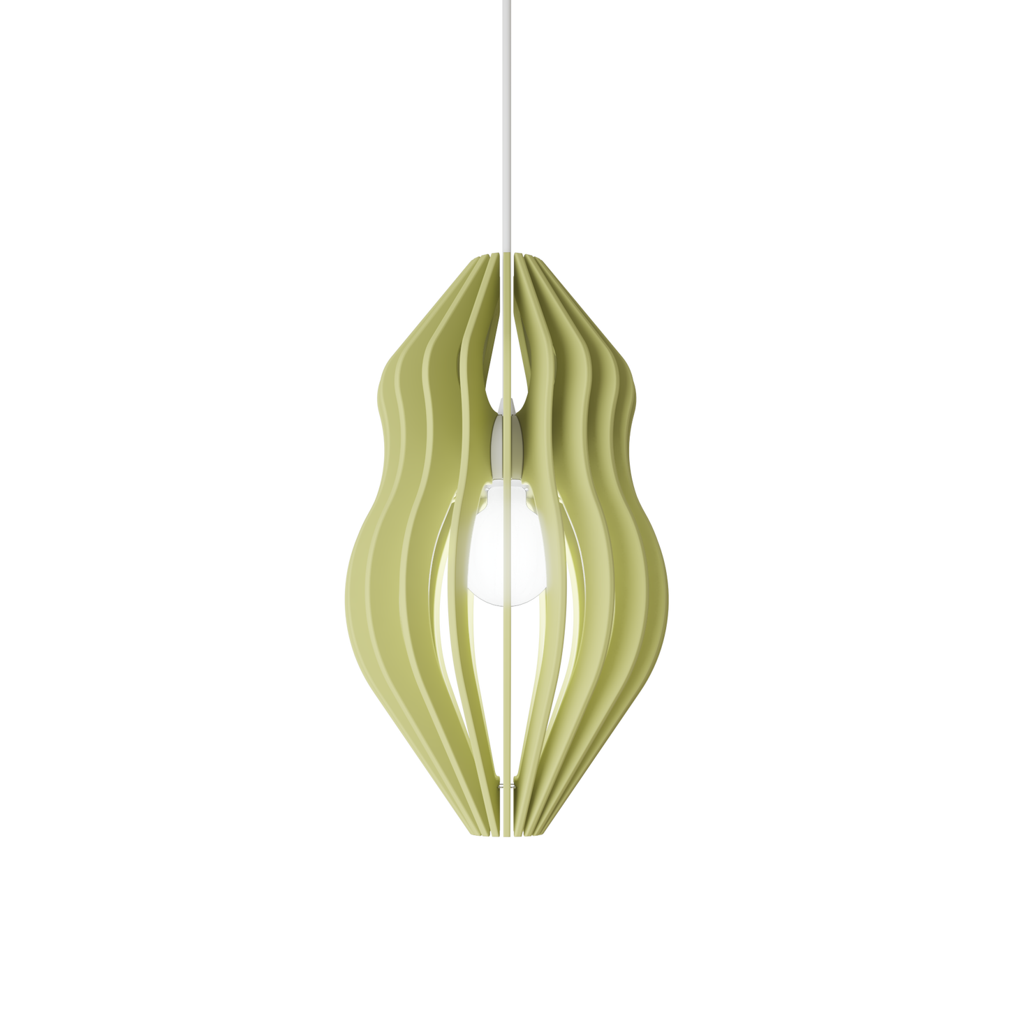 Ceiling Light - Vertical Slats - 001  Lucia