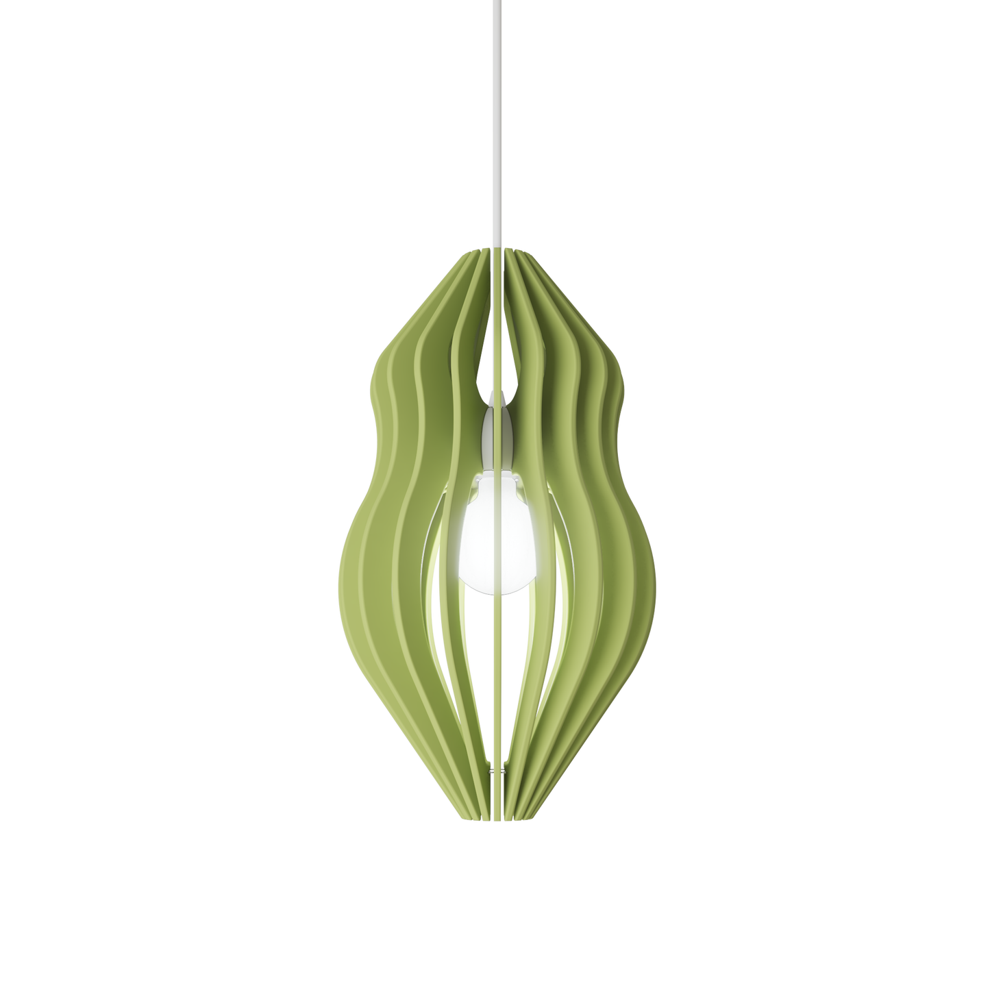 Ceiling Light - Vertical Slats - 001  Lucia