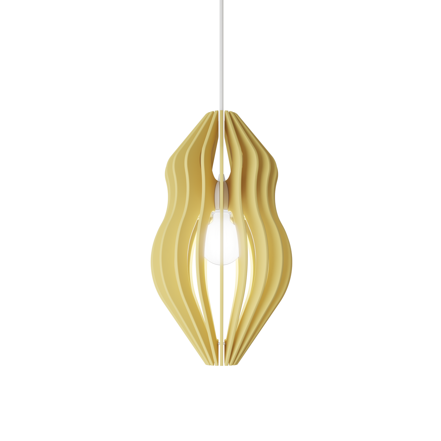 Ceiling Light - Vertical Slats - 001  Lucia