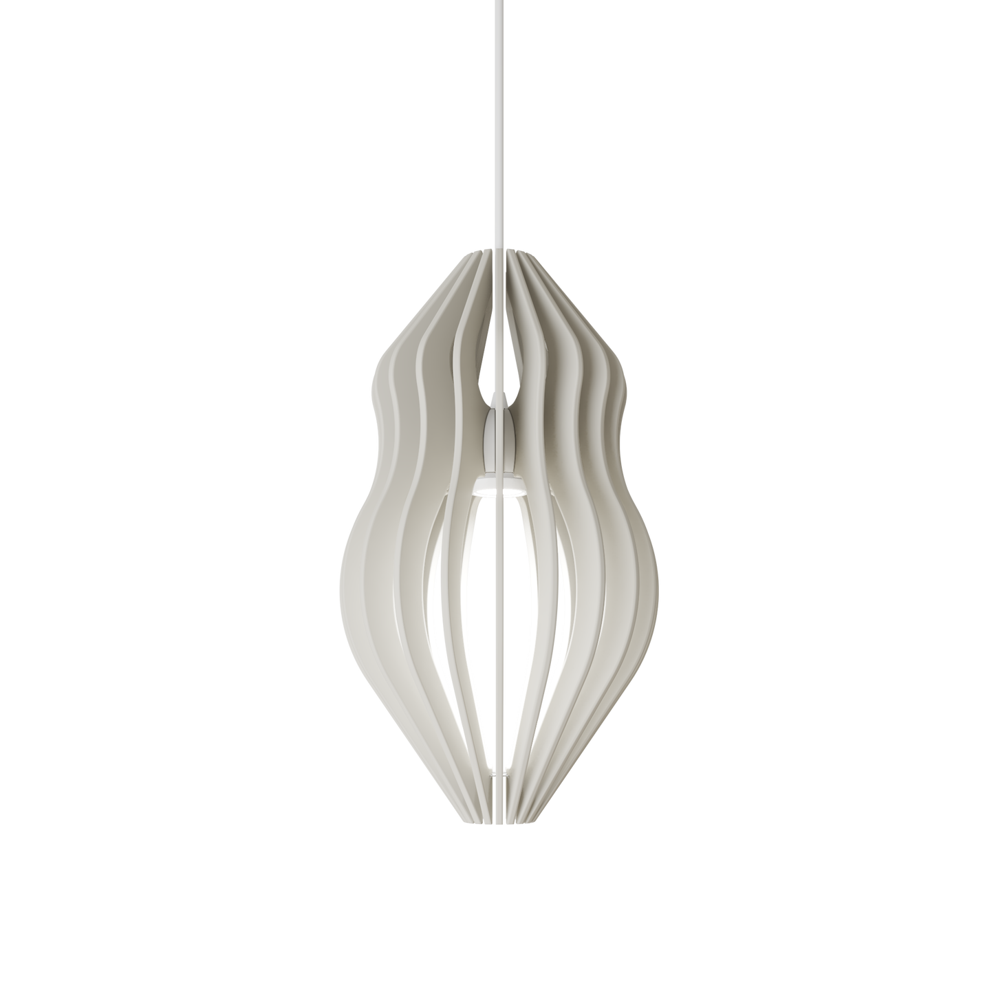 Ceiling Light - Vertical Slats - 001  Lucia