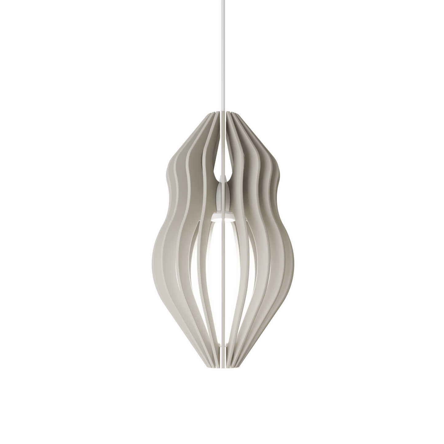 Ceiling Light - Vertical Slats - 001  Lucia