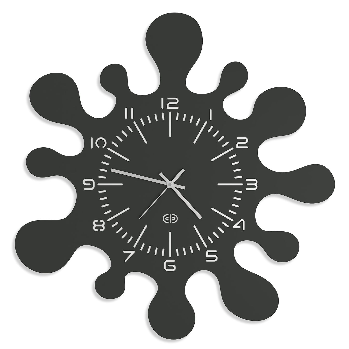 Wall clock - 001 - Splash