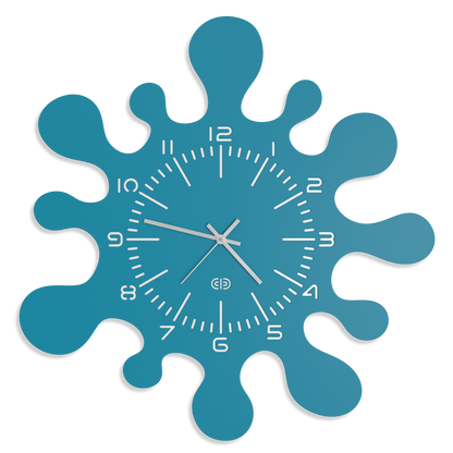Wall clock - 001 - Splash