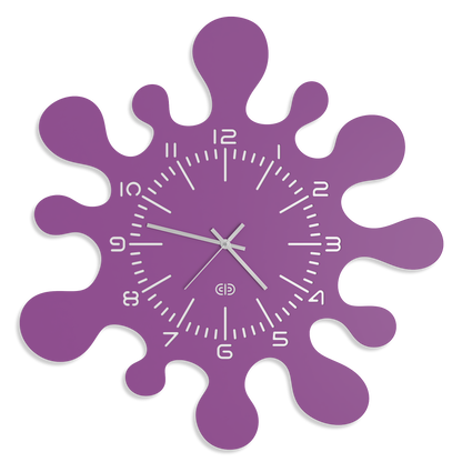 Wall clock - 001 - Splash