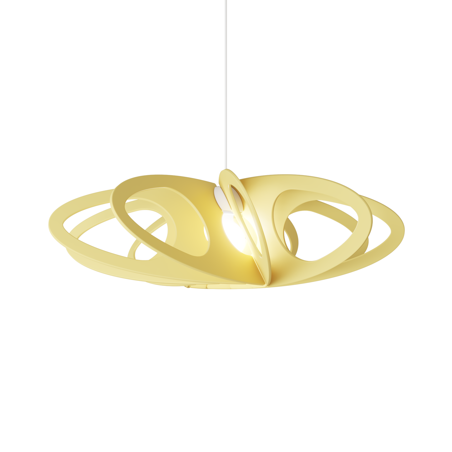 Ceiling Light - Slanted Slats - 002 Mahina