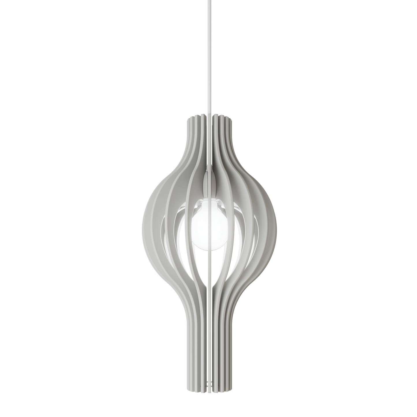 Ceiling Light - Vertical Slats - 004 Nora