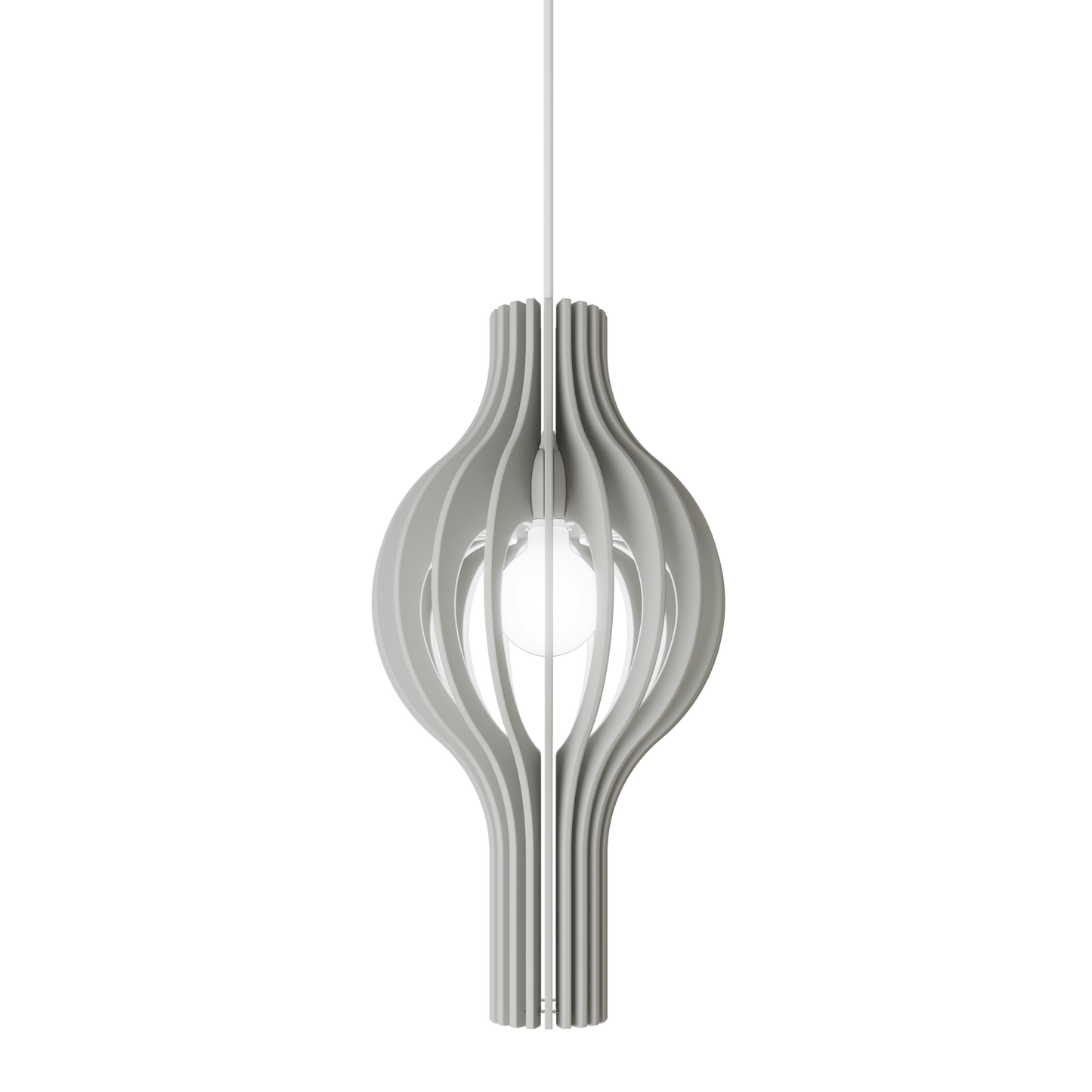 Ceiling Light - Vertical Slats - 004 Nora