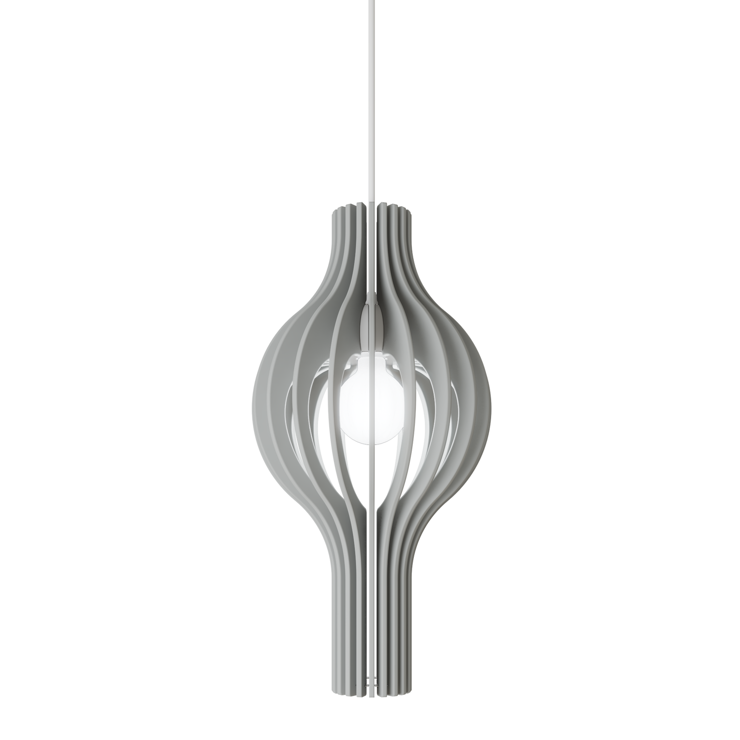 Ceiling Light - Vertical Slats - 004 Nora