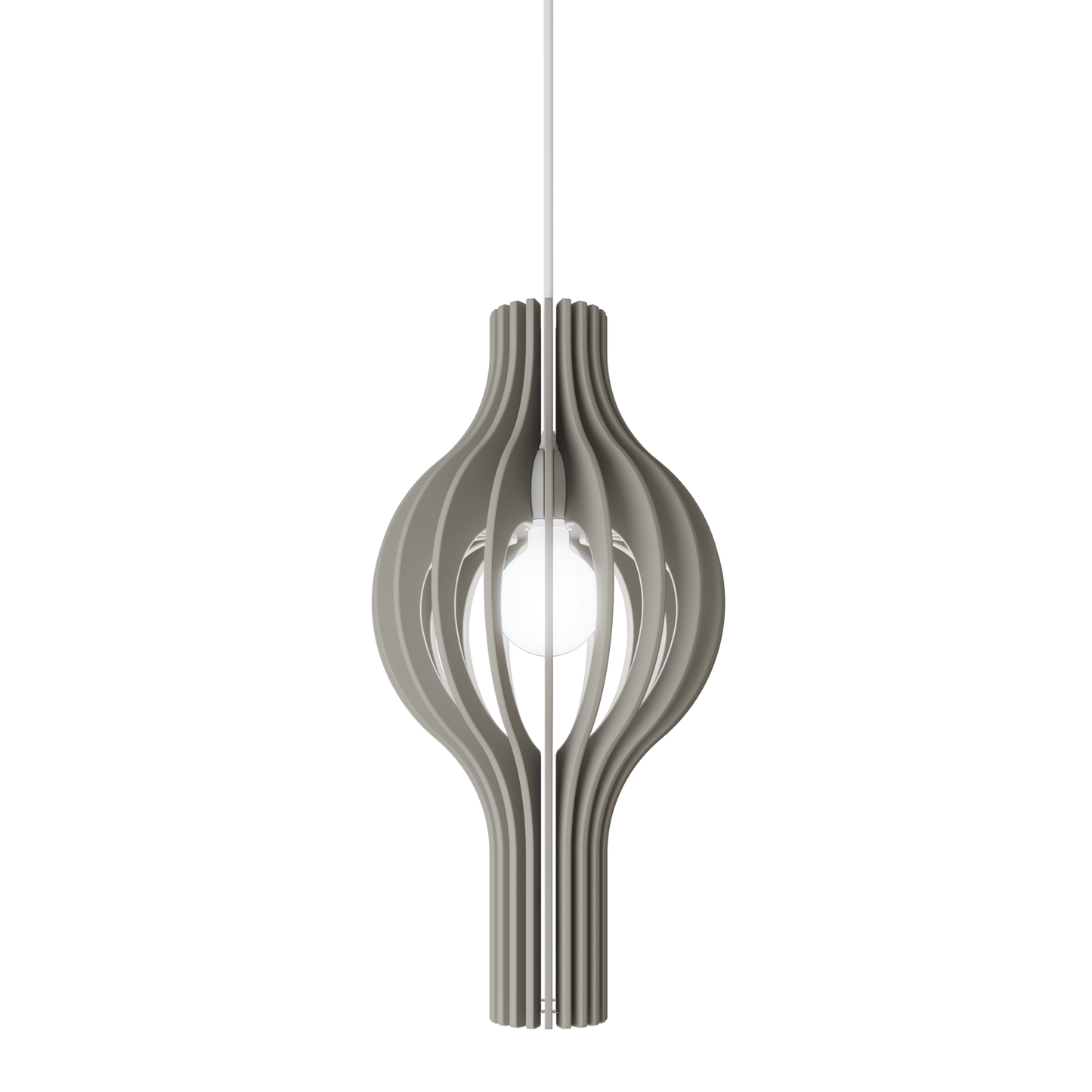 Ceiling Light - Vertical Slats - 004 Nora