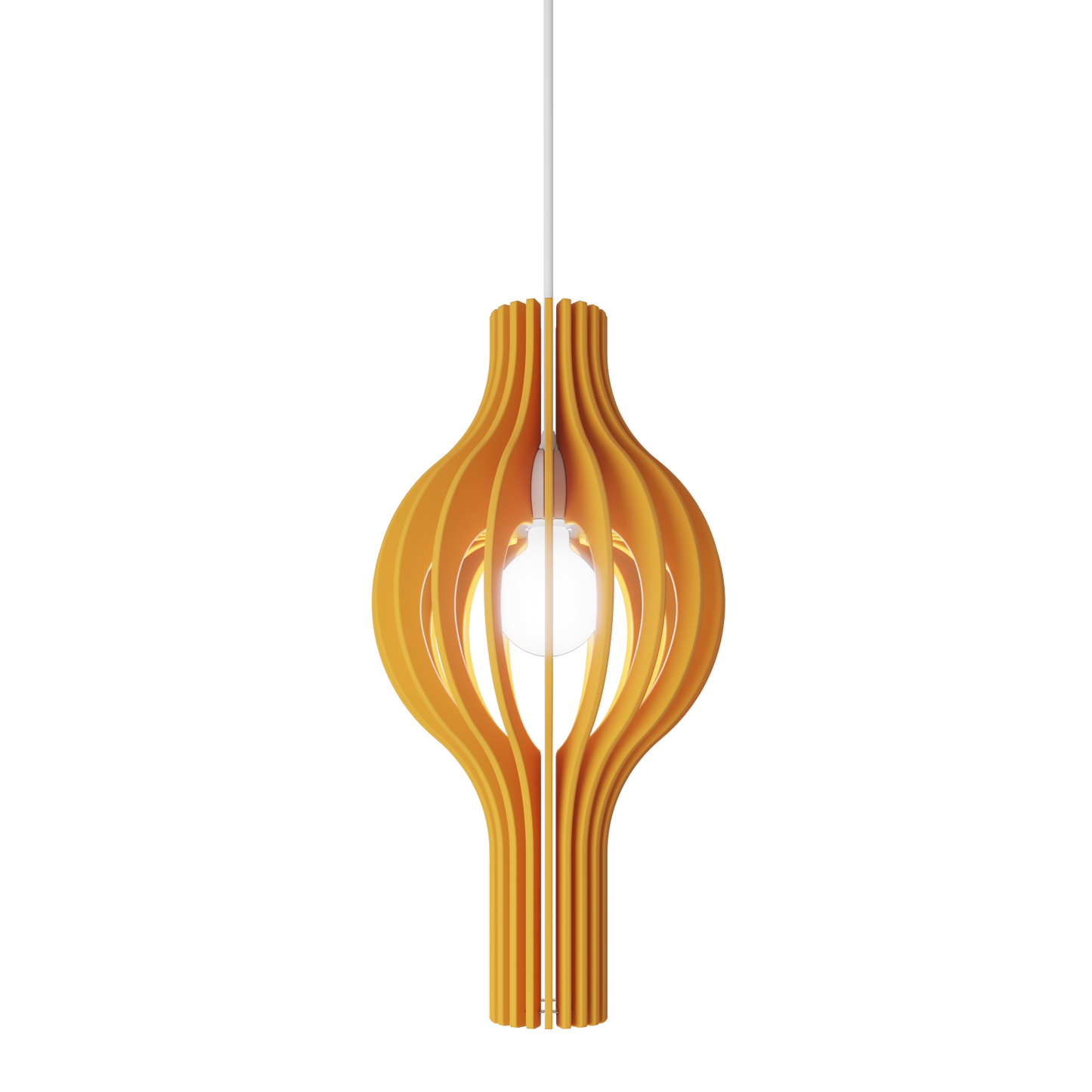 Ceiling Light - Vertical Slats - 004 Nora