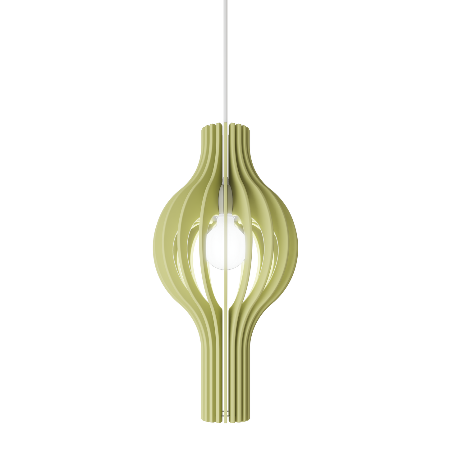 Ceiling Light - Vertical Slats - 004 Nora