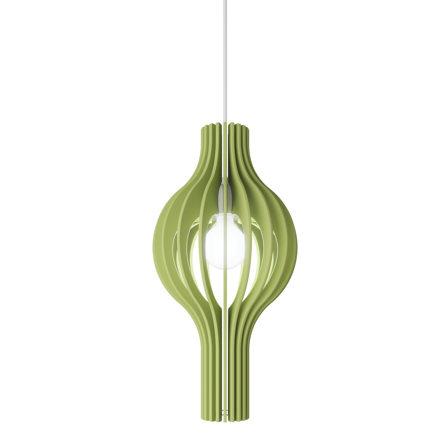 Ceiling Light - Vertical Slats - 004 Nora