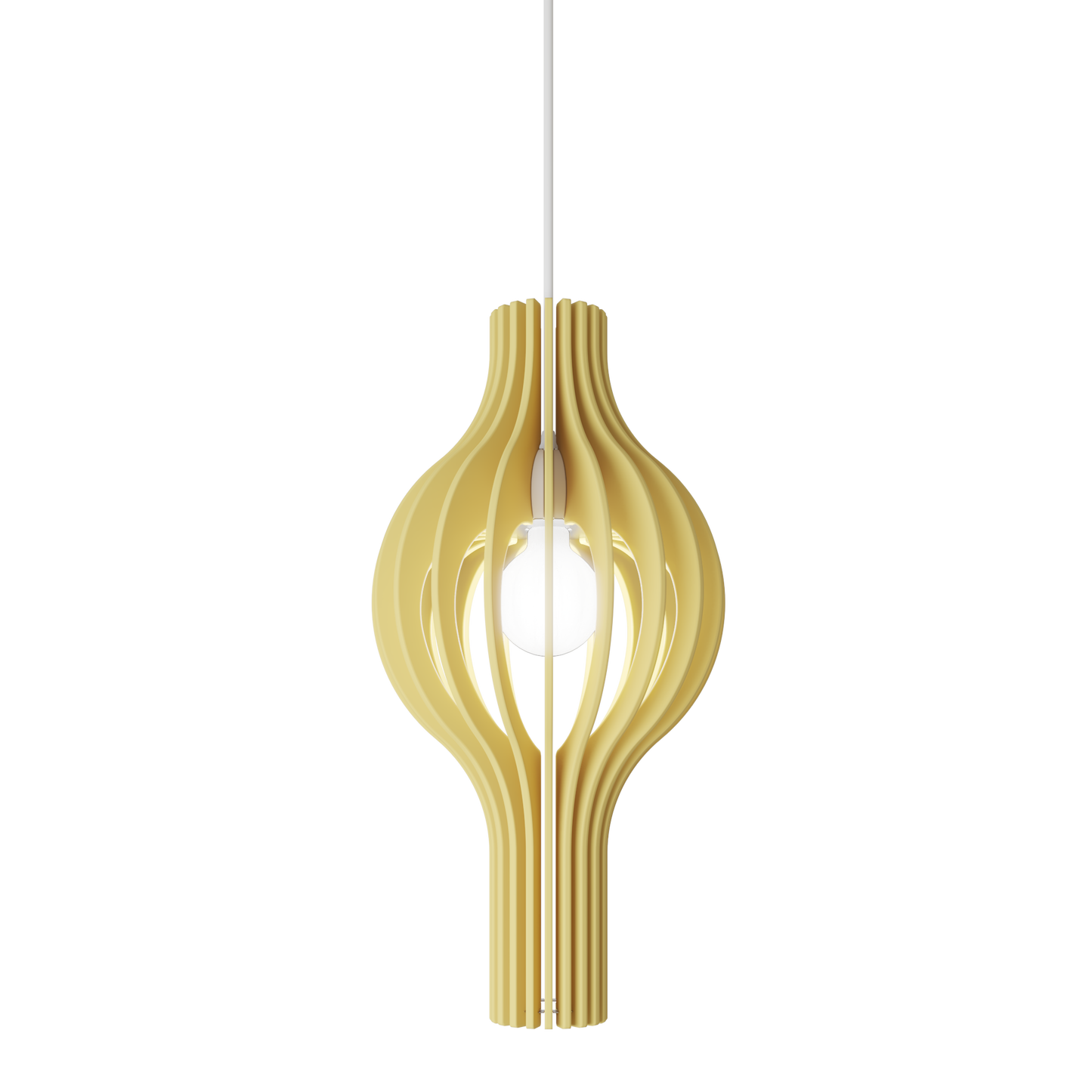 Ceiling Light - Vertical Slats - 004 Nora