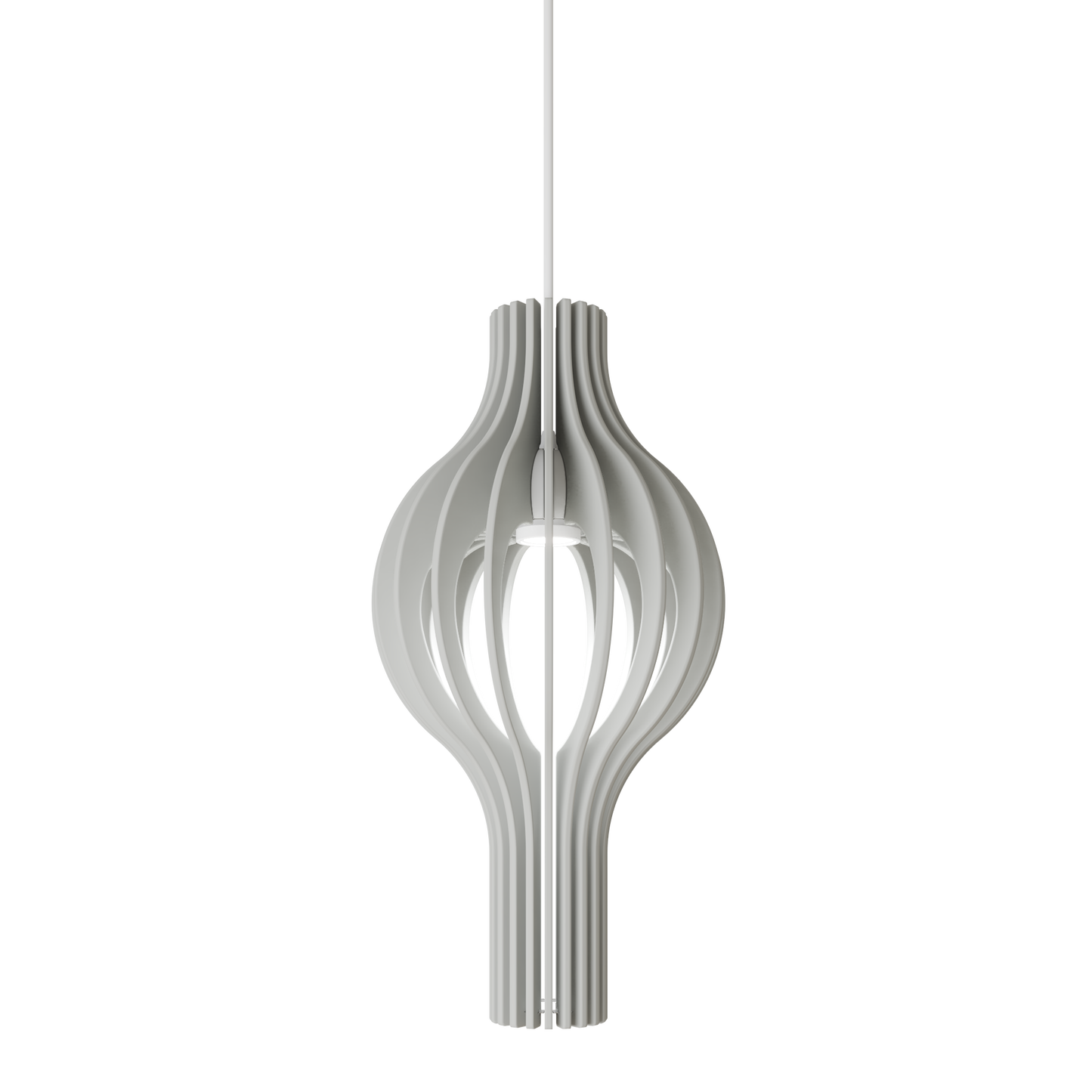 Ceiling Light - Vertical Slats - 004 Nora