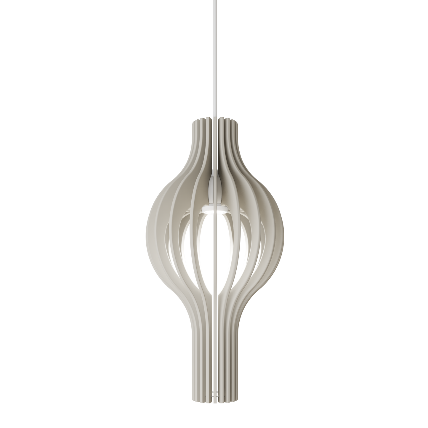 Ceiling Light - Vertical Slats - 004 Nora