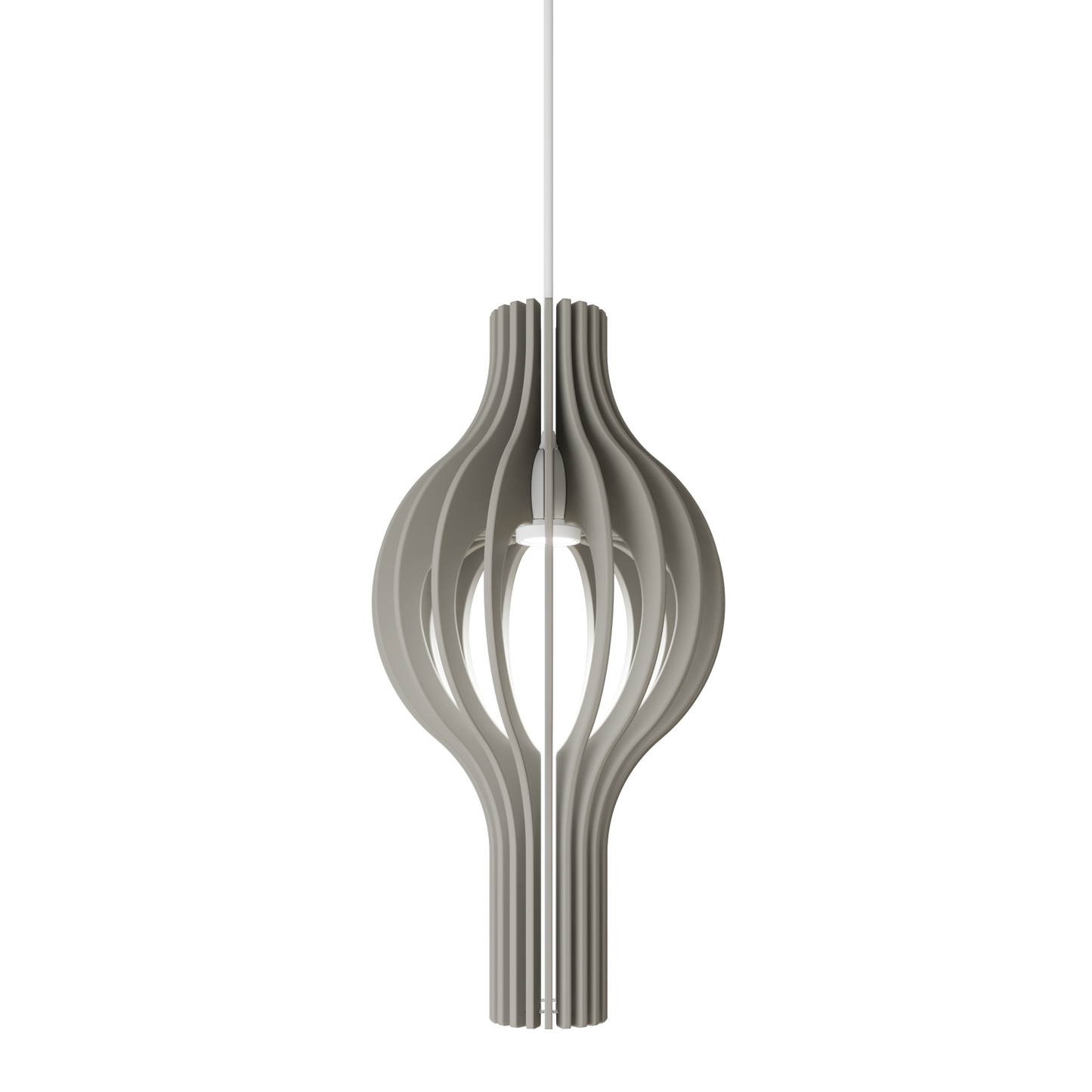 Ceiling Light - Vertical Slats - 004 Nora