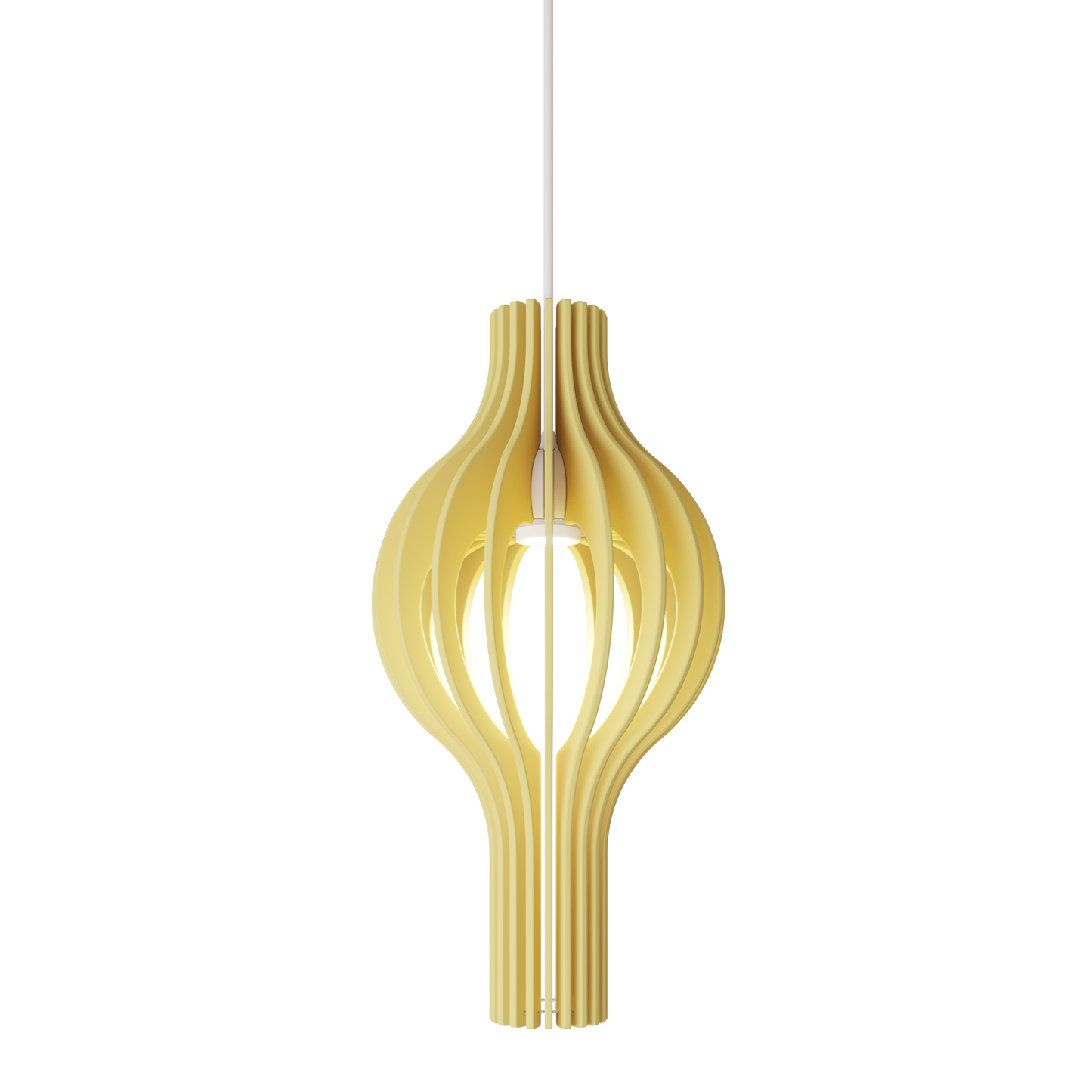 Ceiling Light - Vertical Slats - 004 Nora