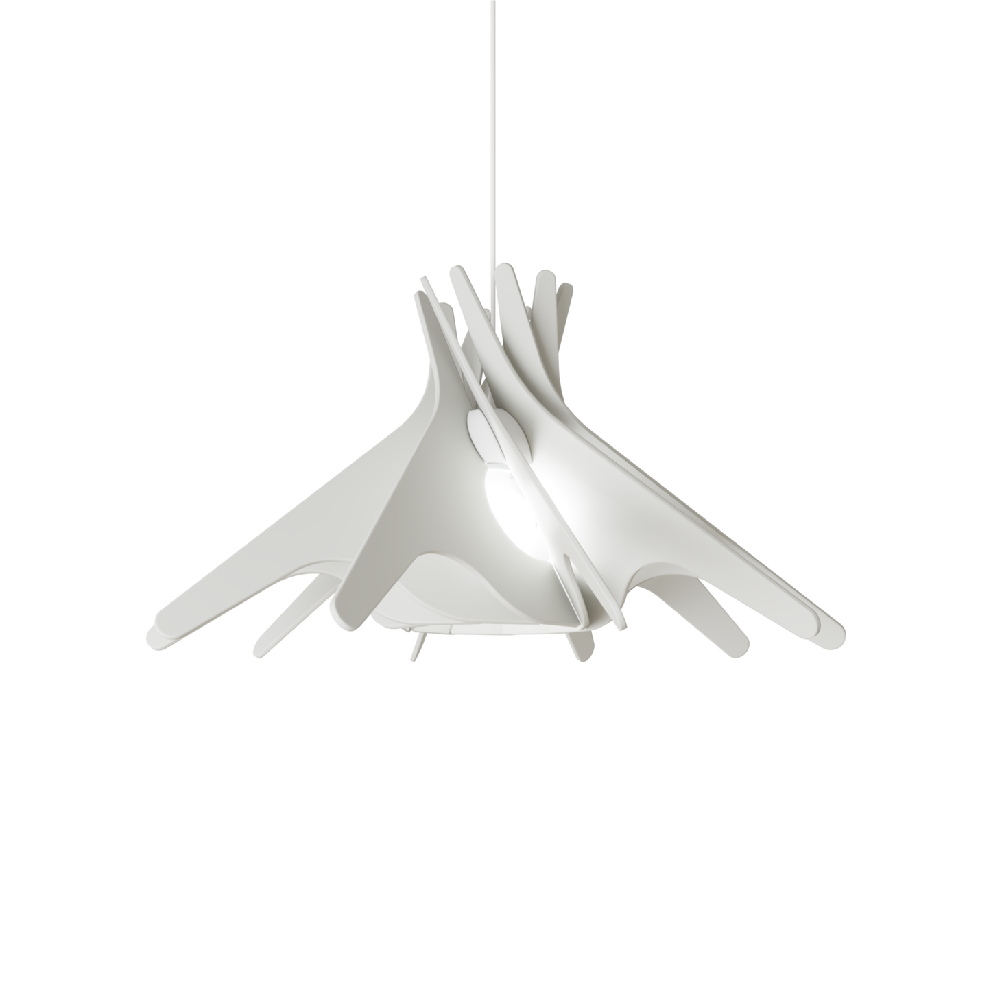 Ceiling Light - Slanted Slats - 004 Apollo