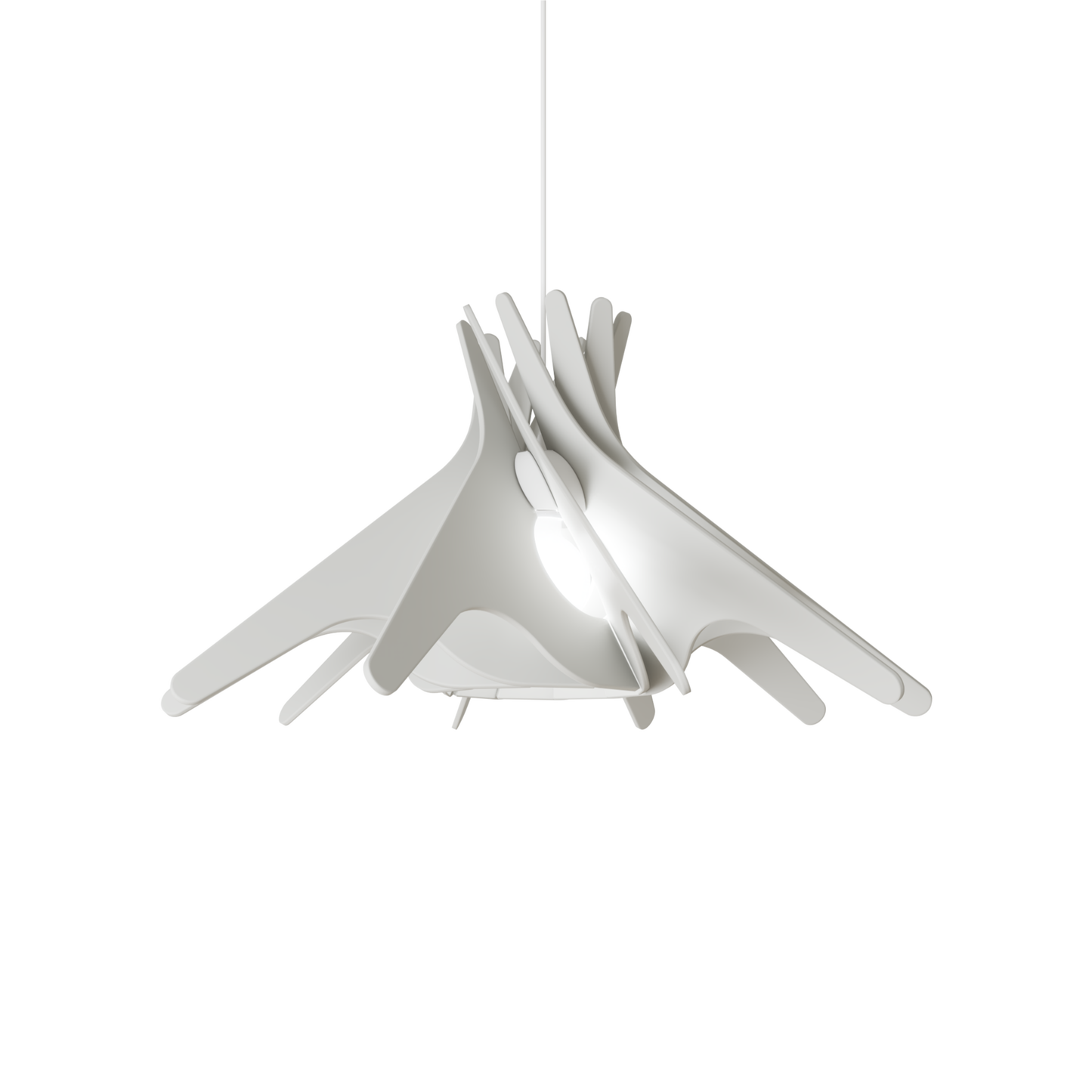 Ceiling Light - Slanted Slats - 004 Apollo