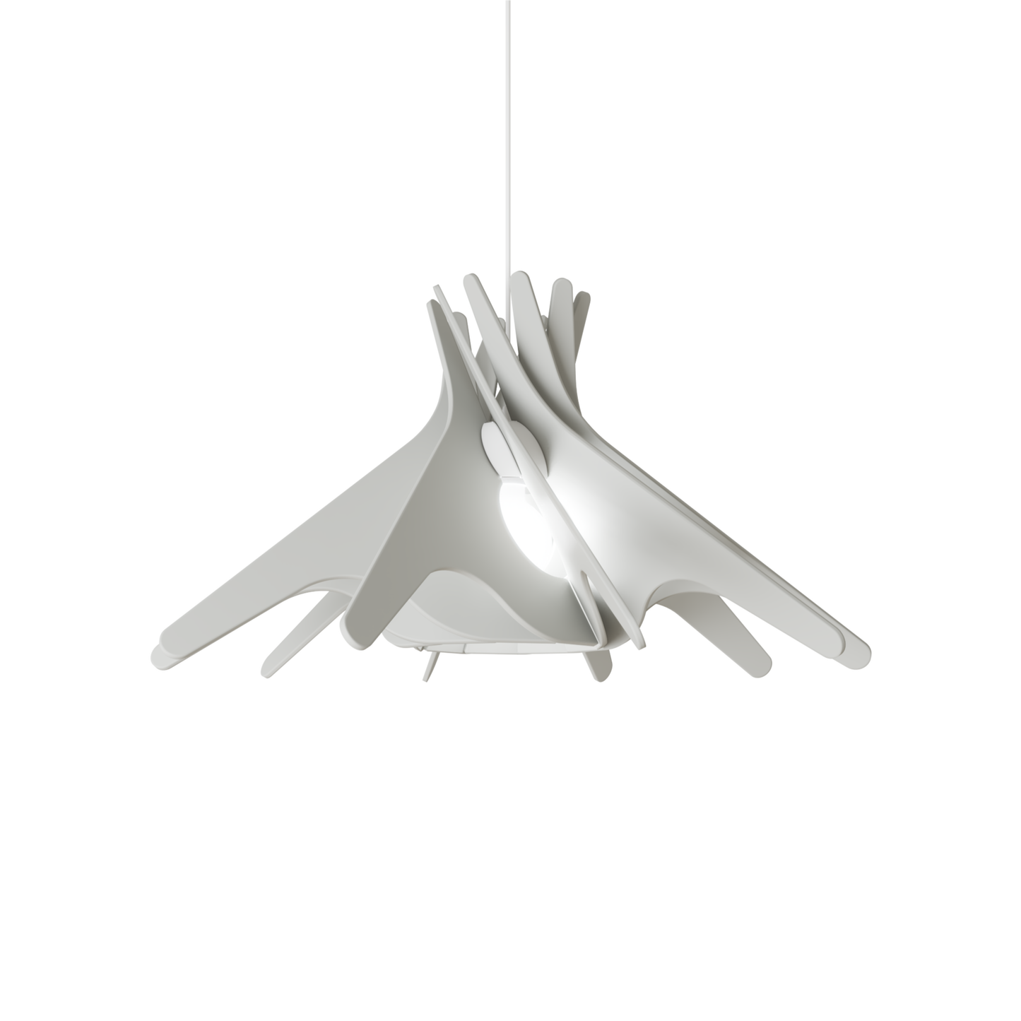 Ceiling Light - Slanted Slats - 004 Apollo