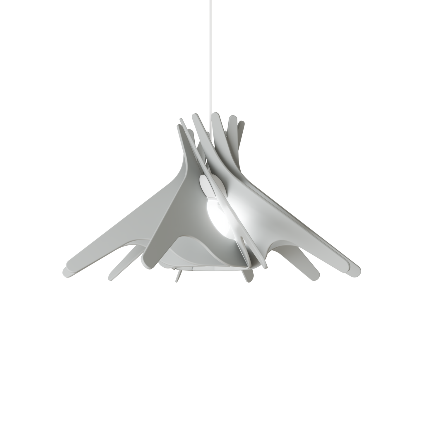 Ceiling Light - Slanted Slats - 004 Apollo