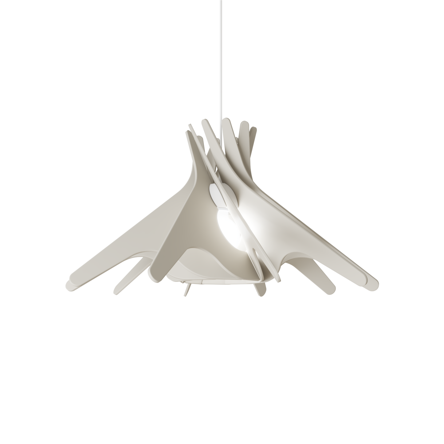 Ceiling Light - Slanted Slats - 004 Apollo