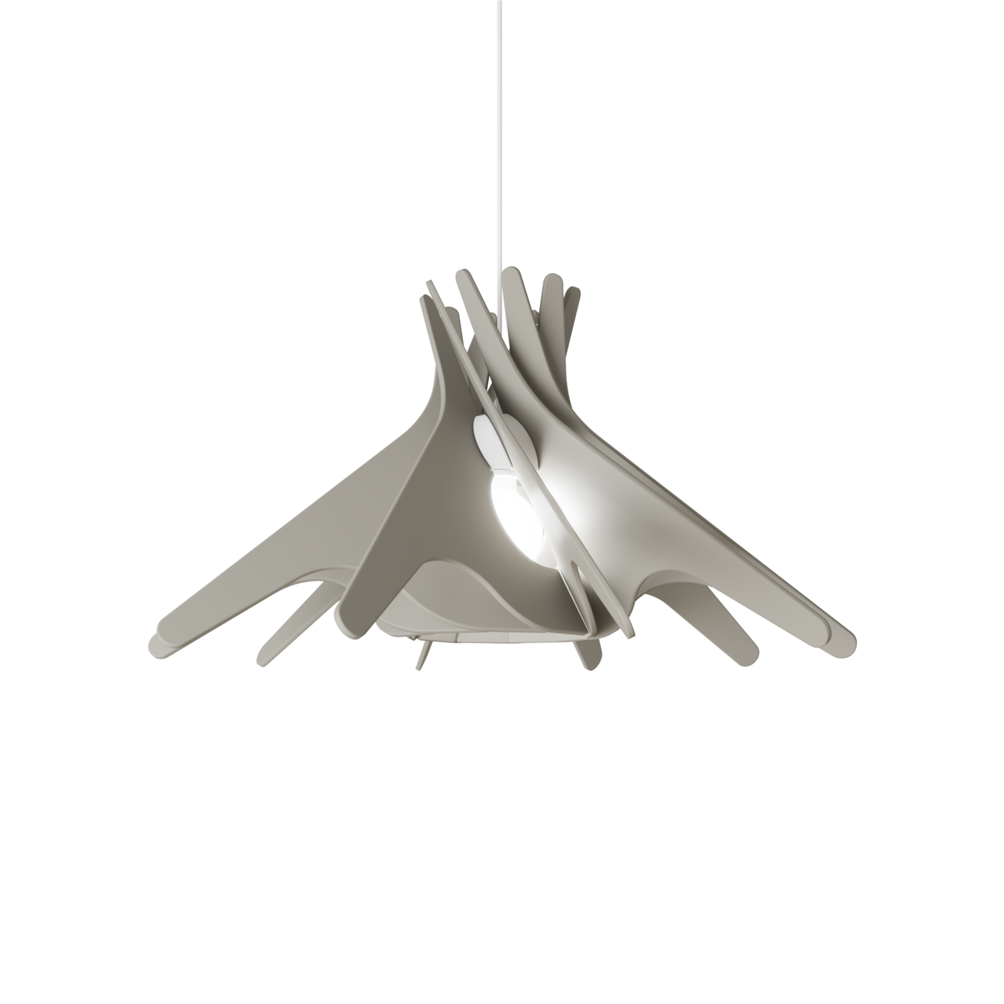 Ceiling Light - Slanted Slats - 004 Apollo