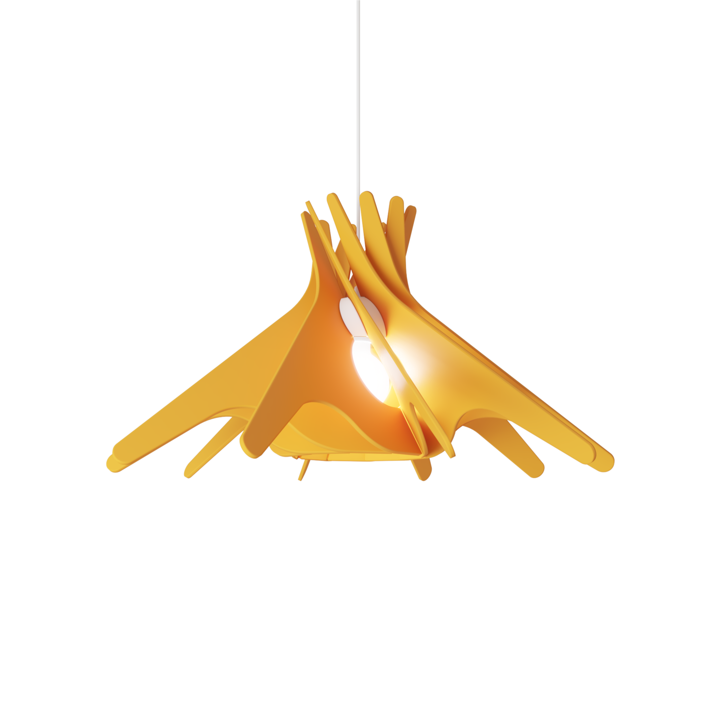 Ceiling Light - Slanted Slats - 004 Apollo