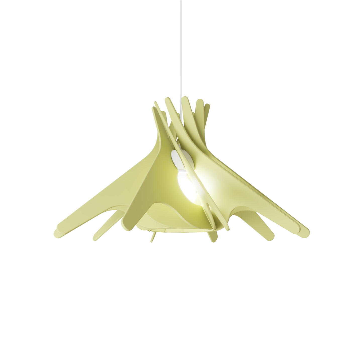 Ceiling Light - Slanted Slats - 004 Apollo