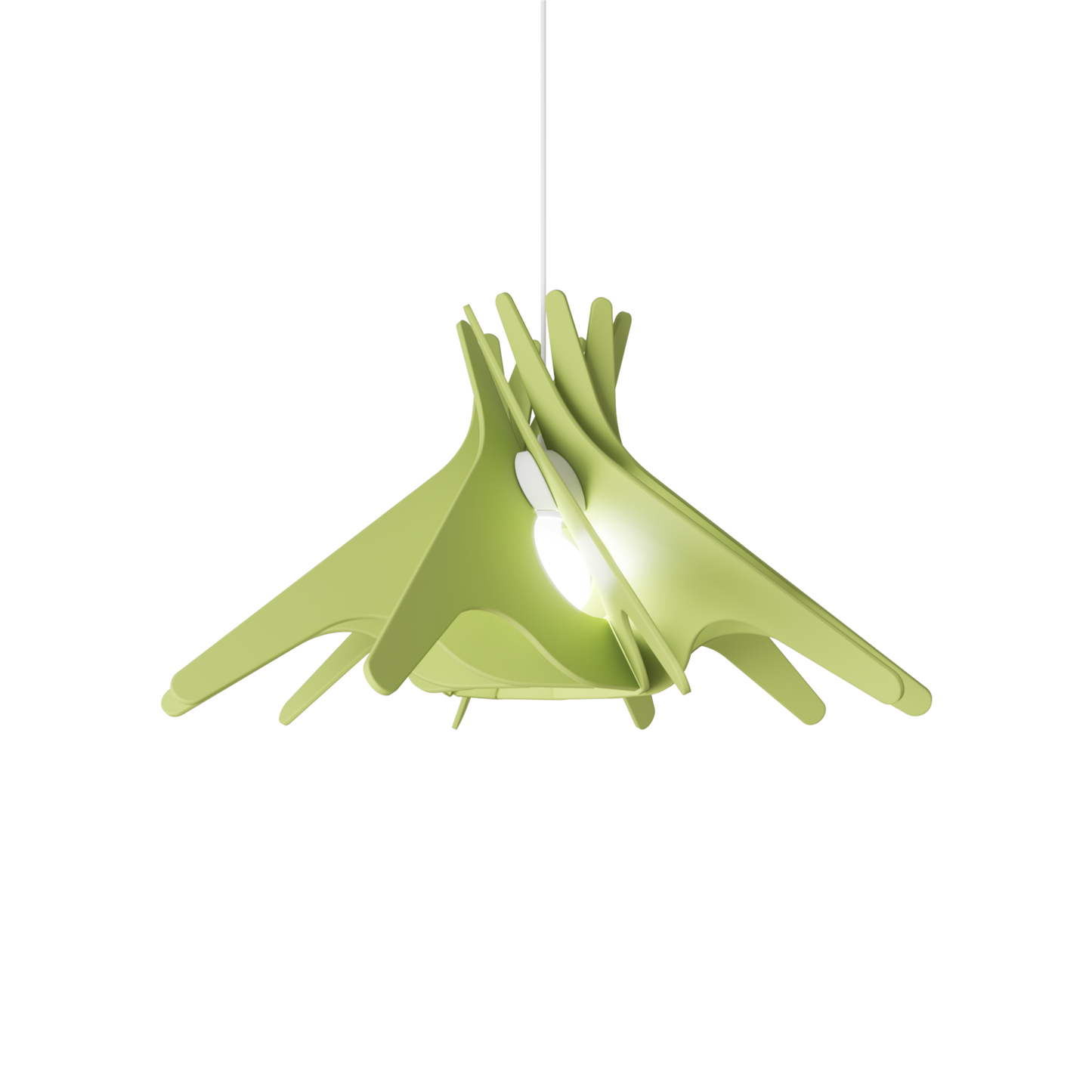 Ceiling Light - Slanted Slats - 004 Apollo