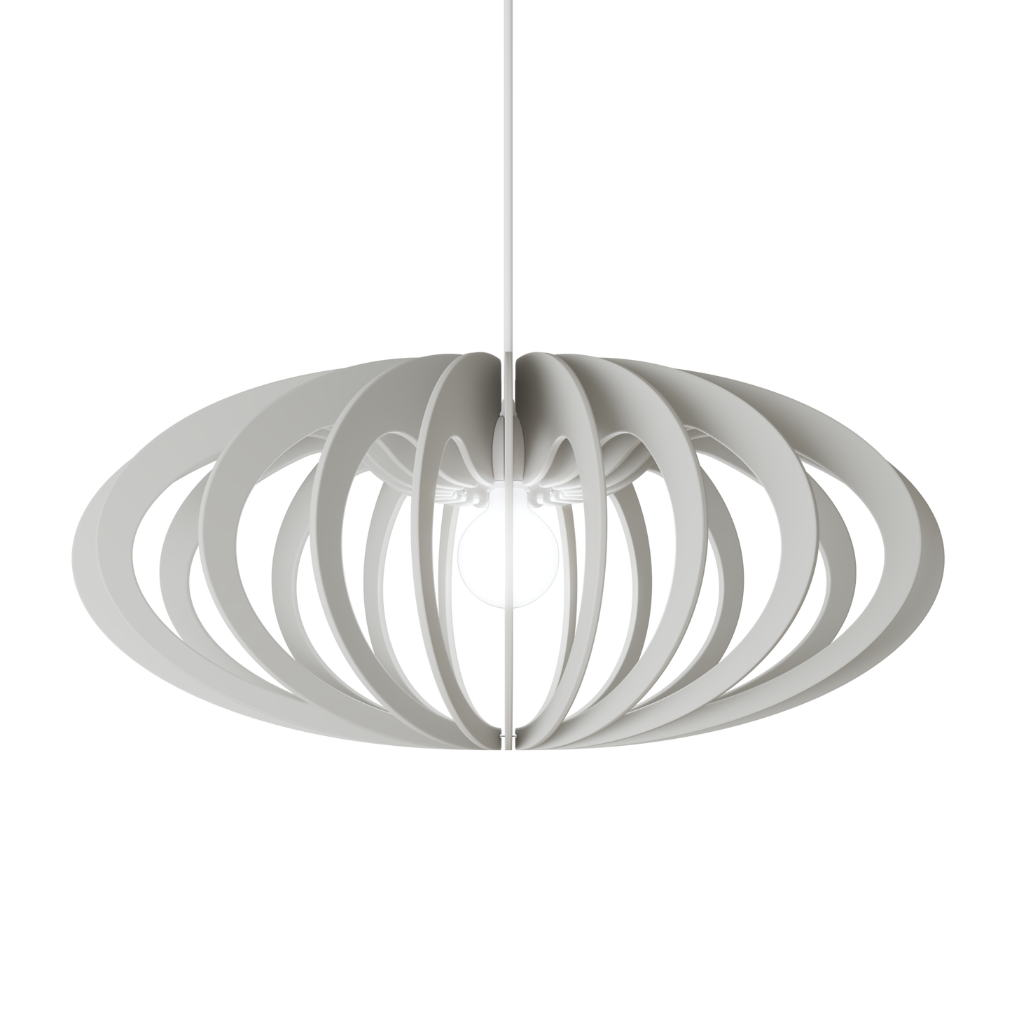 Ceiling Light - Vertical Slats - 005  Leora