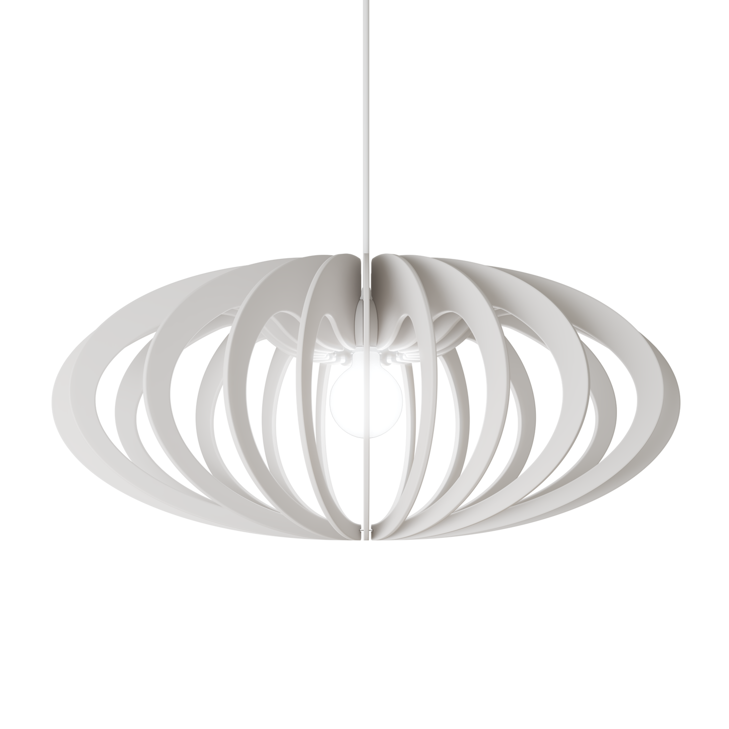 Ceiling Light - Vertical Slats - 005  Leora