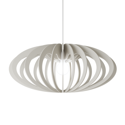 Ceiling Light - Vertical Slats - 005  Leora
