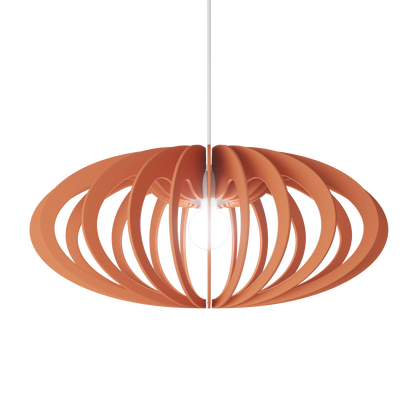 Ceiling Light - Vertical Slats - 005  Leora