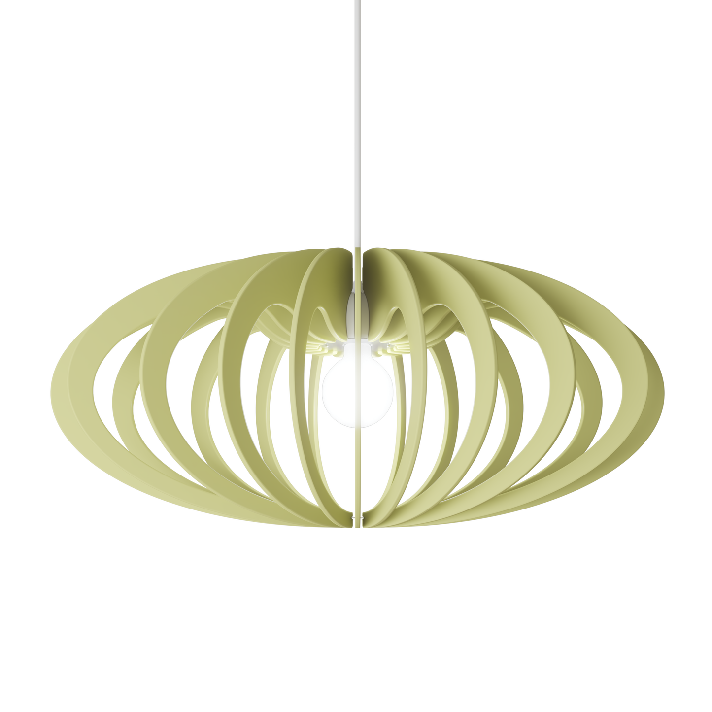 Ceiling Light - Vertical Slats - 005  Leora