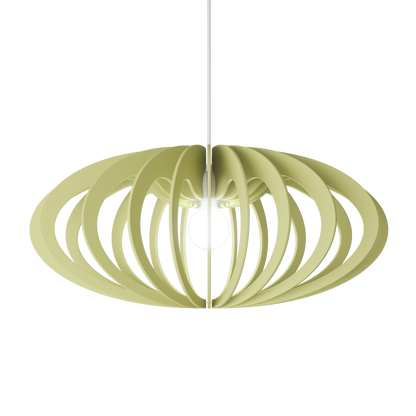 Ceiling Light - Vertical Slats - 005  Leora