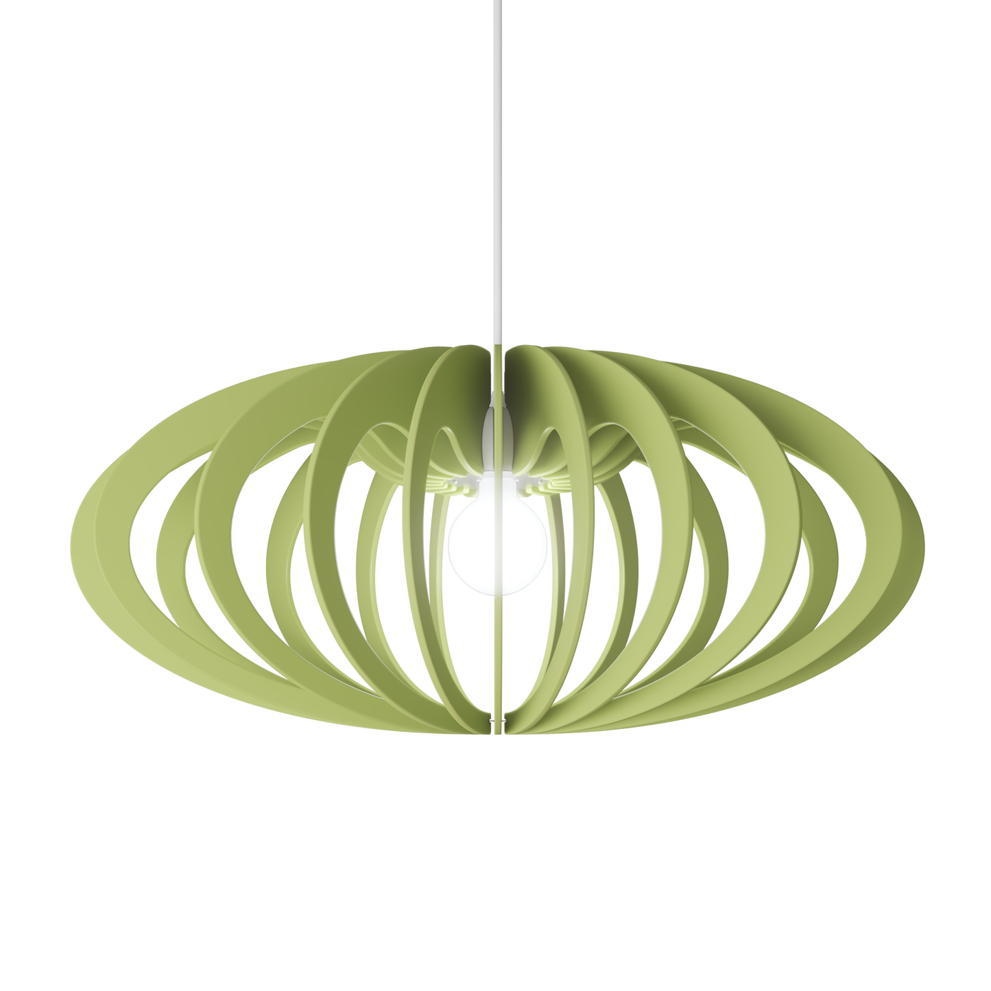 Ceiling Light - Vertical Slats - 005  Leora