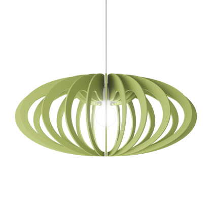 Ceiling Light - Vertical Slats - 005  Leora