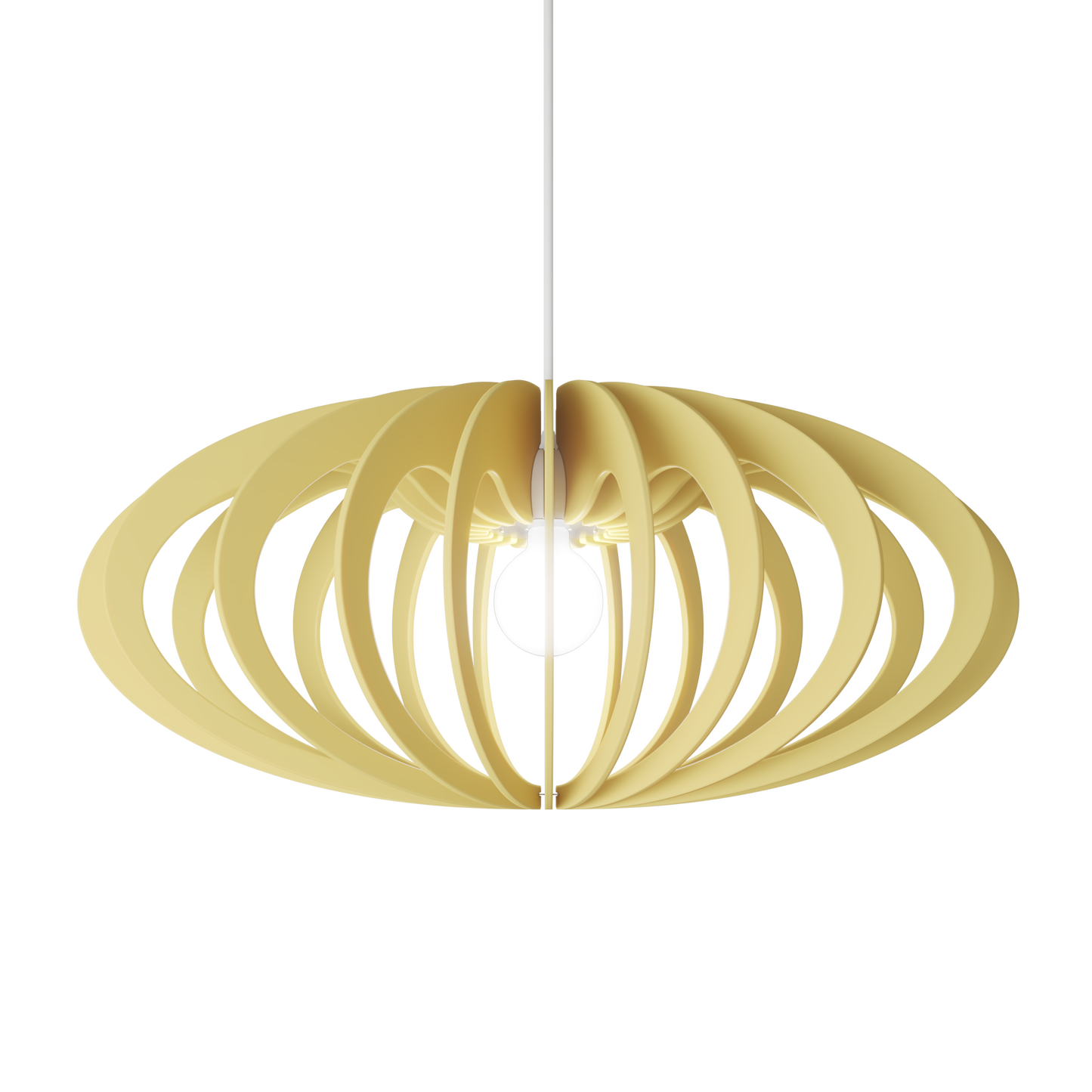 Ceiling Light - Vertical Slats - 005  Leora