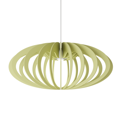 Ceiling Light - Vertical Slats - 005  Leora