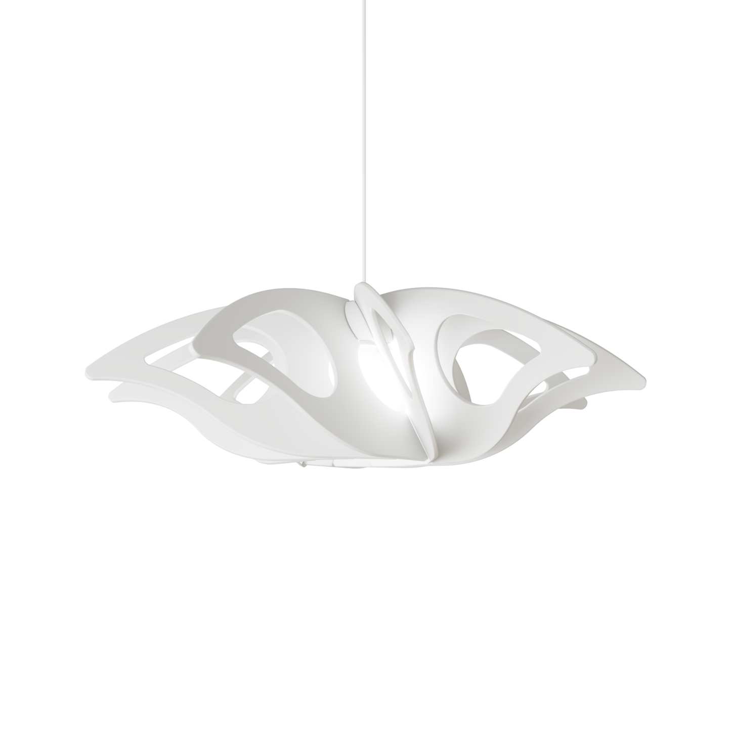 Ceiling Light - Slanted Slats - 005 Rose