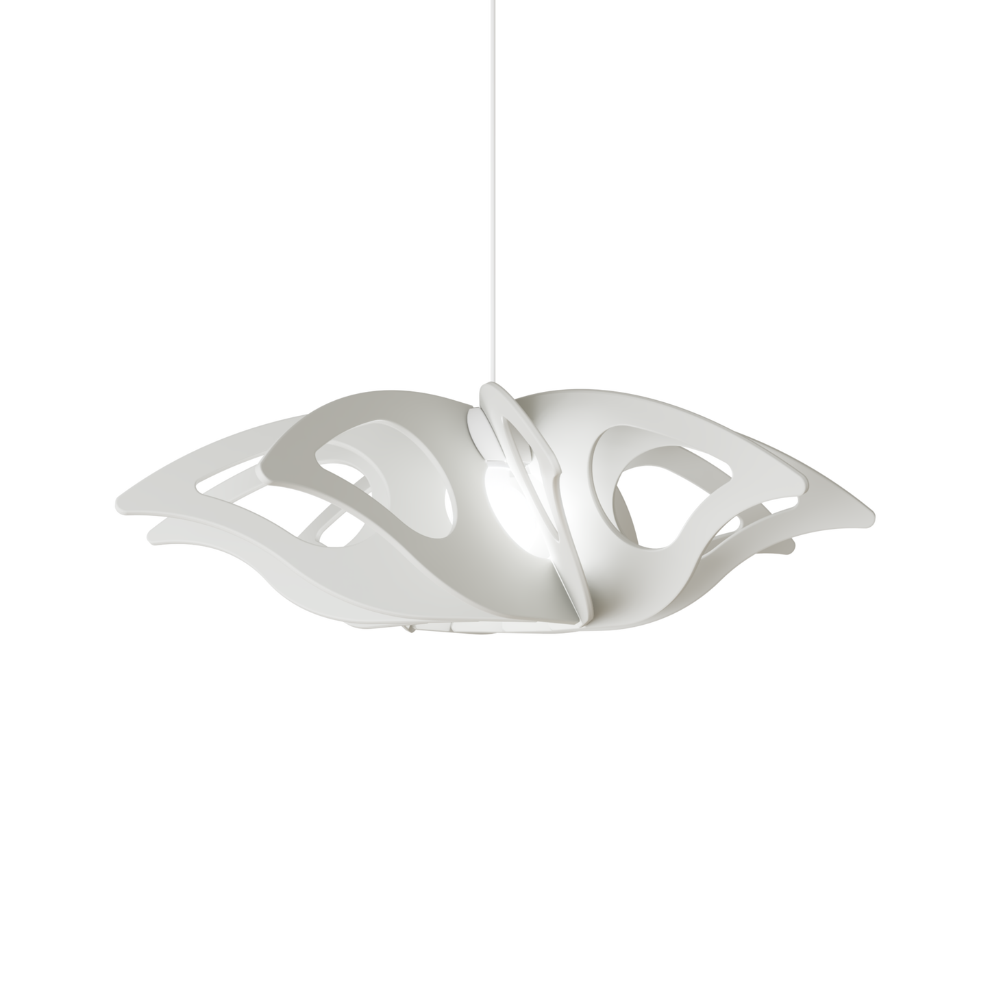 Ceiling Light - Slanted Slats - 005 Rose