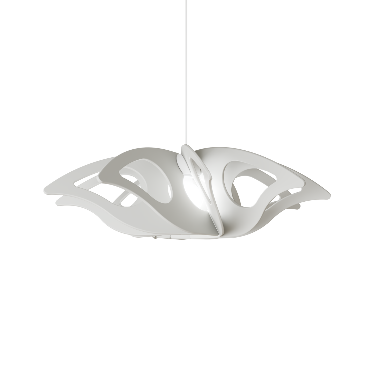 Ceiling Light - Slanted Slats - 005 Rose