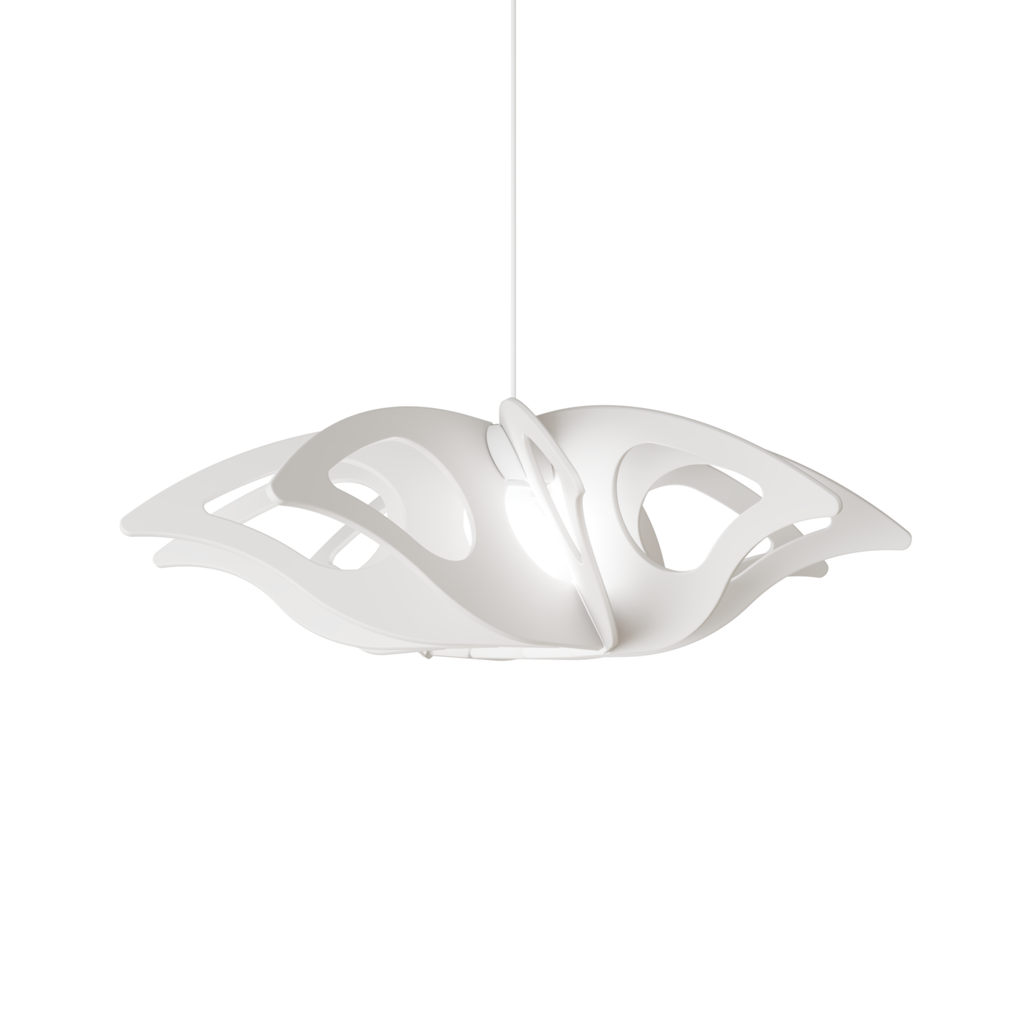 Ceiling Light - Slanted Slats - 005 Rose